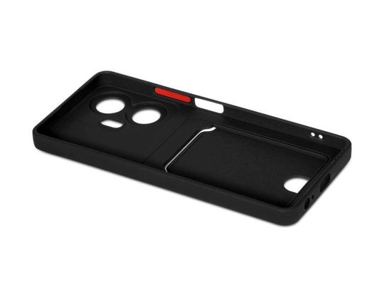 Чехол DF для Realme C55 rmCardCase-09 (black)